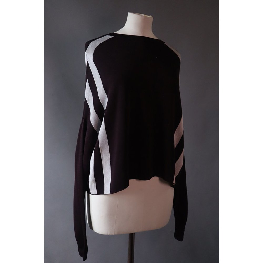 & Other Stories Batwing Sleeve Cropped Sweater